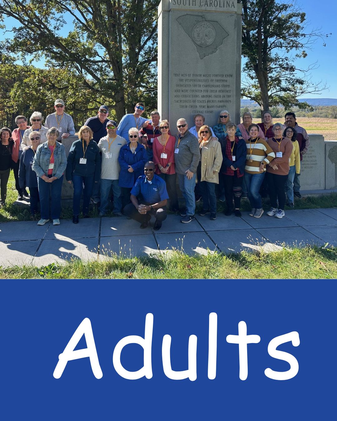Small Groups picture of the Primetimers. A lively group of 55+.